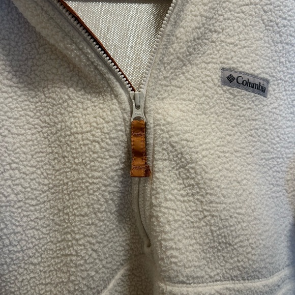 Colombia Women’s Sherpa Quarter Zip Hoodie- size M. - Picture 6 of 6